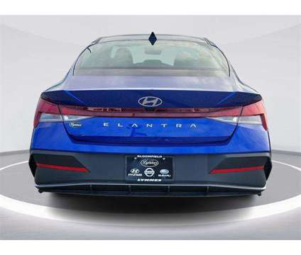 2024 Hyundai Elantra SEL is a Blue 2024 Hyundai Elantra Sedan in Bloomfield NJ