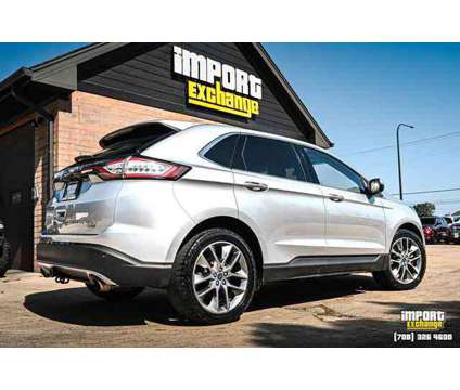 2016 Ford Edge Titanium is a Silver 2016 Ford Edge Titanium SUV in Mokena IL