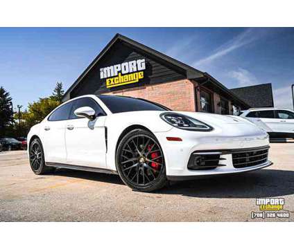 2018 Porsche Panamera 4S is a White 2018 Porsche Panamera 4S Car for Sale in Mokena IL