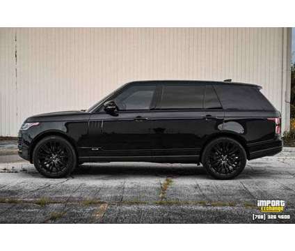 2018 Land Rover Range Rover Supercharged LWB Sport Utility 4D is a Black 2018 Land Rover Range Rover Supercharged SUV in Mokena IL