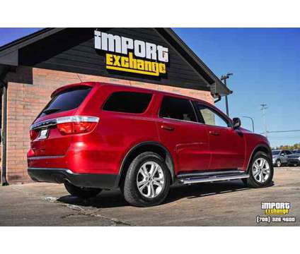 2013 Dodge Durango SXT is a Red 2013 Dodge Durango SXT SUV in Mokena IL