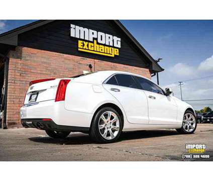 2016 Cadillac ATS Standard AWD is a White 2016 Cadillac ATS 2.0L Turbo Sedan in Mokena IL