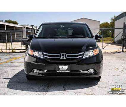 2016 Honda Odyssey Touring Minivan 4D is a Black 2016 Honda Odyssey Touring Car for Sale in Mokena IL