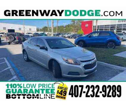 2015 Chevrolet Malibu LS is a Silver 2015 Chevrolet Malibu LS Car for Sale in Orlando FL