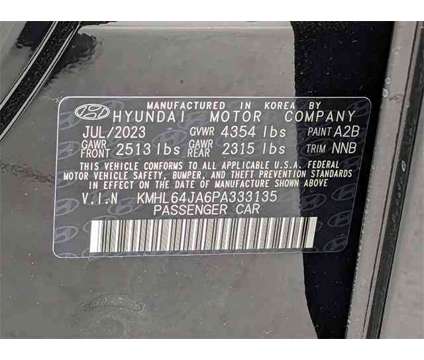 2023 Hyundai Sonata SEL is a Black 2023 Hyundai Sonata Sedan in Algonquin IL