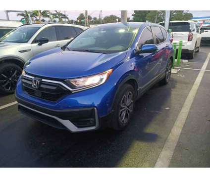 2022 Honda CR-V EX is a Blue 2022 Honda CR-V EX SUV in Hialeah FL