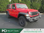 2025 Jeep Wrangler Red, 28 miles