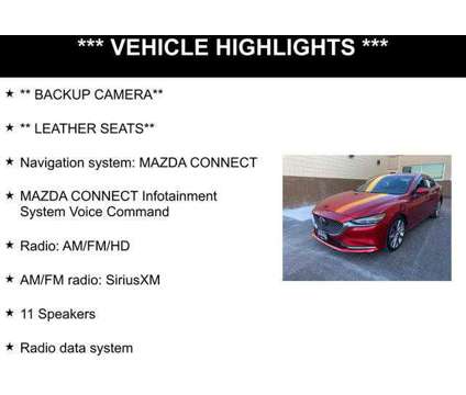 2018 Mazda MAZDA6 Signature is a Red 2018 Mazda MAZDA 6 s Sedan in Frederick MD