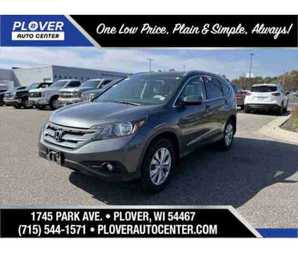 2013 Honda CR-V EX-L is a Grey 2013 Honda CR-V EX SUV in Stevens Point WI