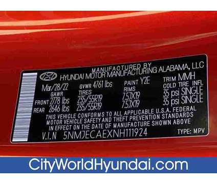 2022 Hyundai Tucson Limited is a Red 2022 Hyundai Tucson Limited SUV in Bronx NY