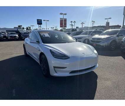 2018 Tesla Model 3 LONG RANGE BATTER is a White 2018 Tesla Model 3 Long Range Sedan in Costa Mesa CA