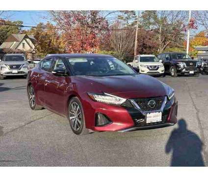 2021 Nissan Maxima SV is a Red 2021 Nissan Maxima SV Sedan in Hempstead NY