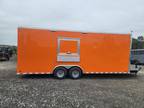 2024 Nationcraft 8.5X22 14K Orange Black out concession trailer