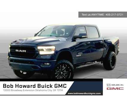 2020UsedRamUsed1500Used4x4 Crew Cab 57 Box is a Blue 2020 RAM 1500 Model Car for Sale in Oklahoma City OK