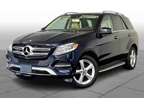 2018UsedMercedes-BenzUsedGLEUsed4MATIC SUV