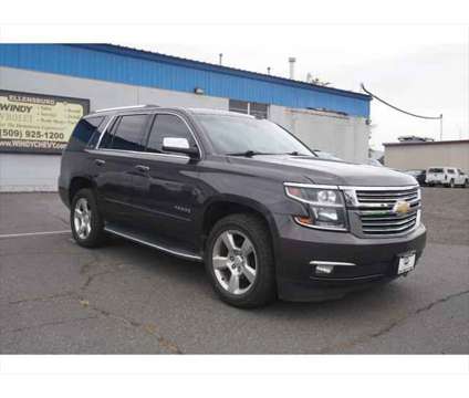 2016 Chevrolet Tahoe LTZ is a Grey 2016 Chevrolet Tahoe LTZ SUV in Ellensburg WA