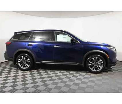 2024 Infiniti QX60 LUXE AWD is a Blue 2024 Infiniti QX60 Luxe SUV in Warwick RI