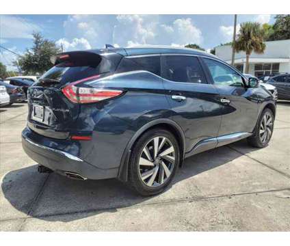 2016 Nissan Murano Platinum is a Blue 2016 Nissan Murano Platinum Car for Sale in Melbourne FL