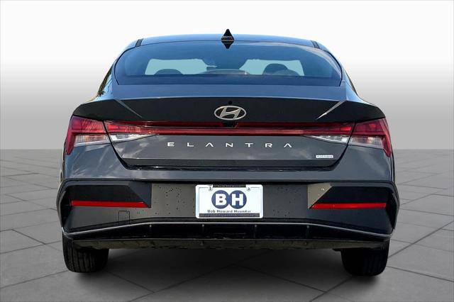 2024 Hyundai Elantra Hybrid Blue