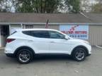 2018 Hyundai Santa Fe White, 76K miles