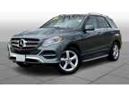 2017UsedMercedes-BenzUsedGLEUsed4MATIC SUV