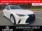 2024 Lexus IS 300 300 SUNROOF/PARK AST/L-CERT UNLIMITED MILE WARRA