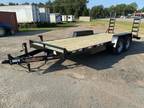 2025 Down 2 Earth 82x20 14k equipment bobcat trailer