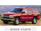 2002 Chevrolet Tahoe Base 4dr 4WD SUV