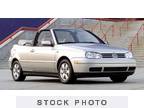 2001 Volkswagen Cabrio GLS, 105,550 miles